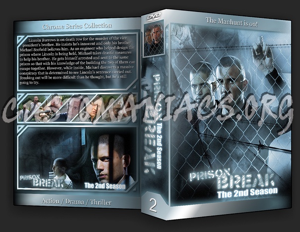 Prison Break S2 dvd cover