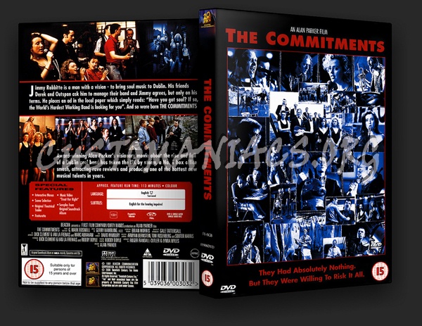 The Commitments dvd cover