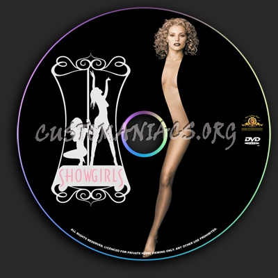 Showgirls dvd label