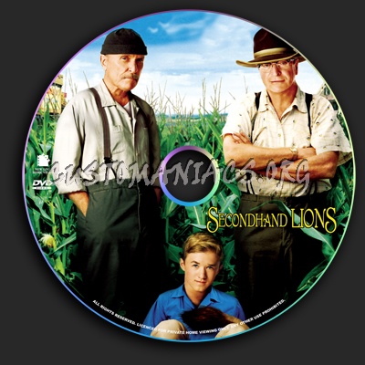 Secondhand Lions dvd label