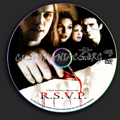 Rsvp dvd label