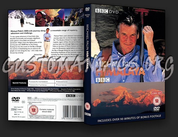 Michael Palin Himalaya dvd cover