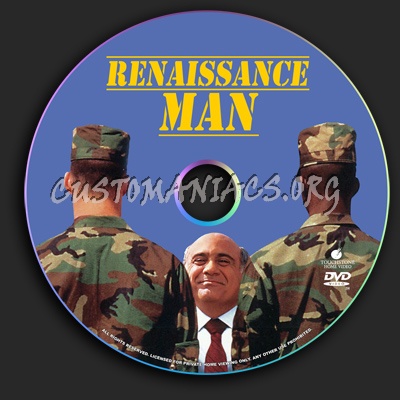 Renaissance Man dvd label
