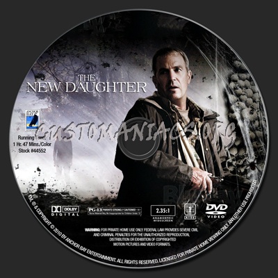 The New Daughter dvd label