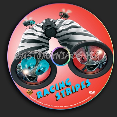 Racing Stripes dvd label