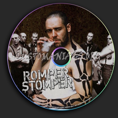 Romper Stomper dvd label