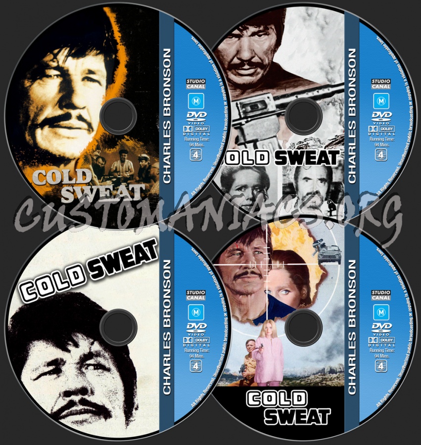 Charles Bronson Collection - Cold Sweat dvd label