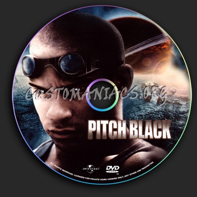 Pitch Back dvd label