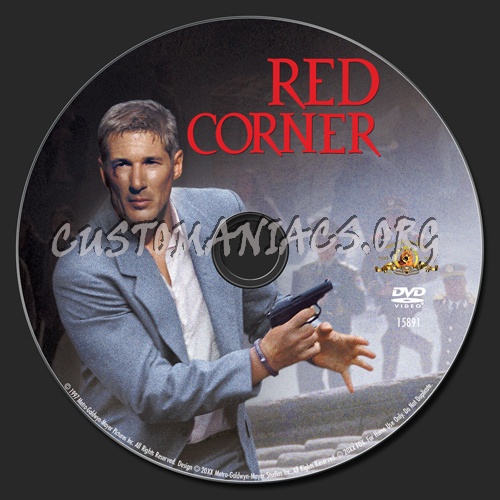 Red Corner dvd label
