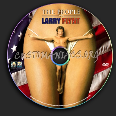People vs Larry Flynt dvd label