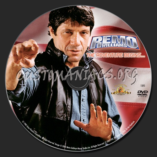 Remo Williams dvd label