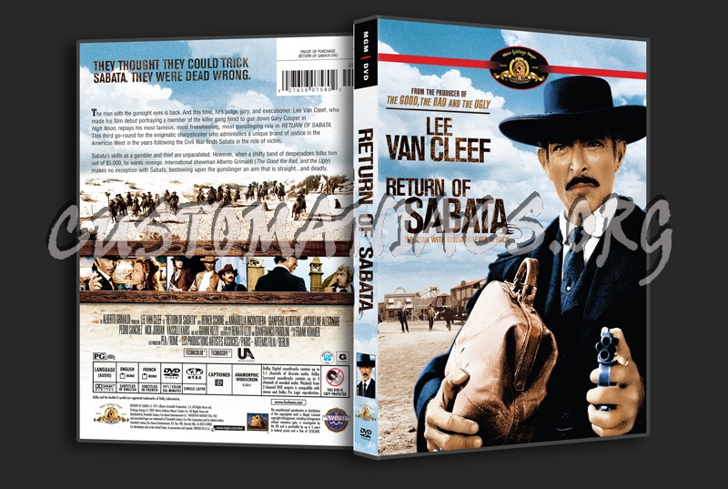 Return of Sabata dvd cover