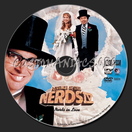 Revenge of the Nerds 4 dvd label