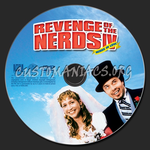 Revenge of the Nerds 4 dvd label