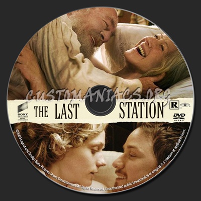 The Last Station dvd label