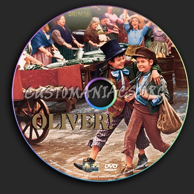 Oliver! dvd label