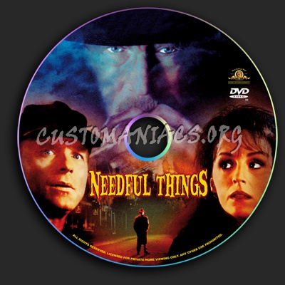 Needfull Things dvd label