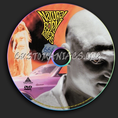 Natural Born Killers dvd label