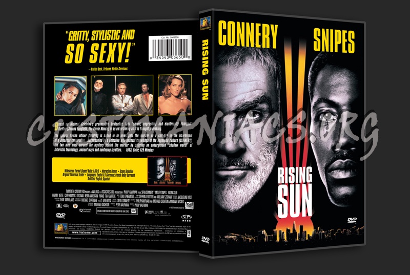 Rising Sun dvd cover