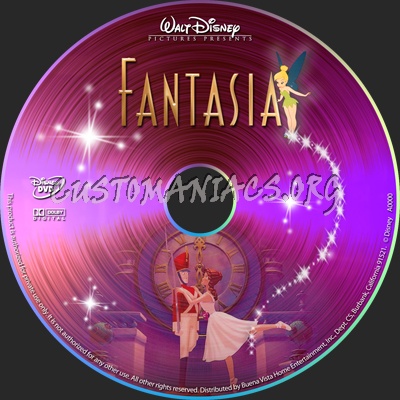 Fantasia dvd label