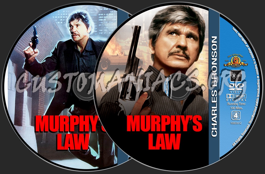 Charles Bronson Collection - Murphy's Law dvd label