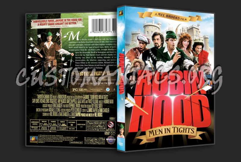 Robin Hood Men in Tights dvd cover