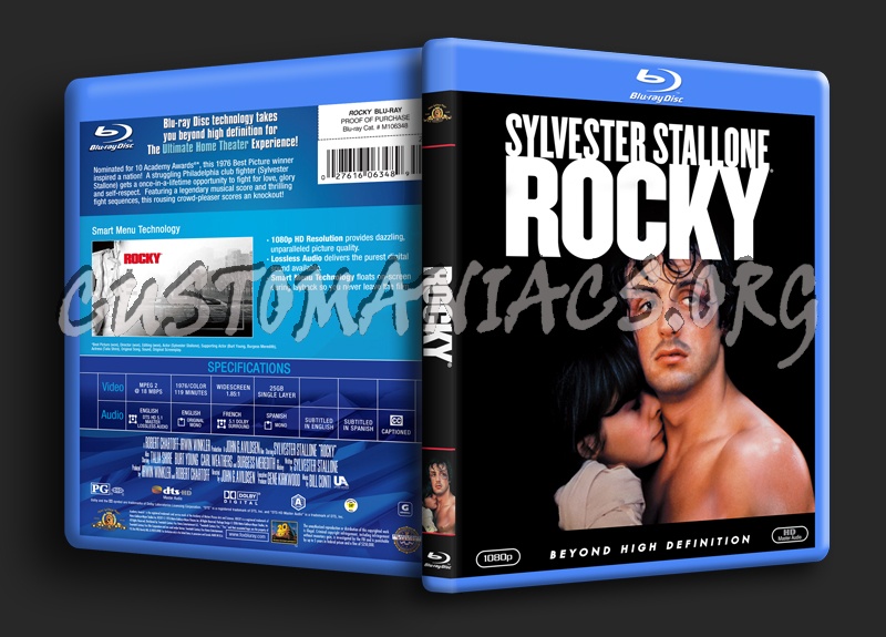 Rocky blu-ray cover