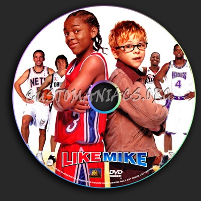 Like Mike dvd label