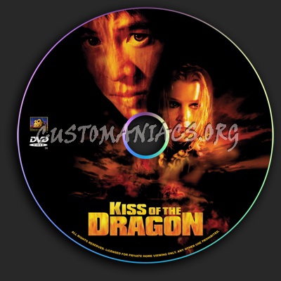 Kiss of the Dragon dvd label