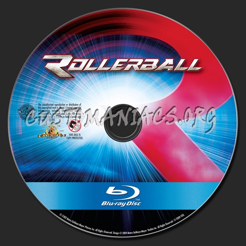 Rollerball blu-ray label