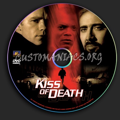 Kiss of Death dvd label