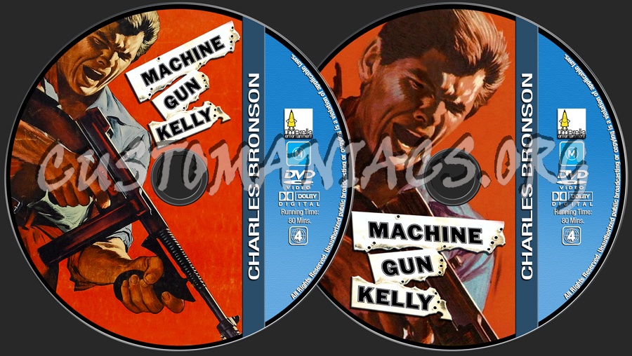 Charles Bronson Collection - Machine Gun Kelly dvd label