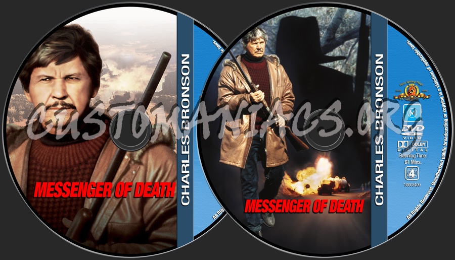 Charles Bronson Collection - Messenger Of Death dvd label