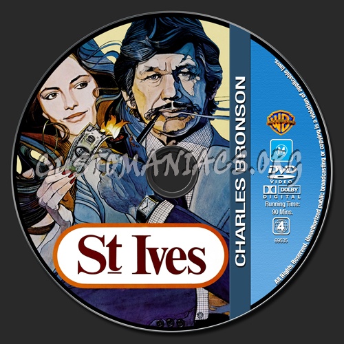Charles Bronson Collection - St. Ives dvd label