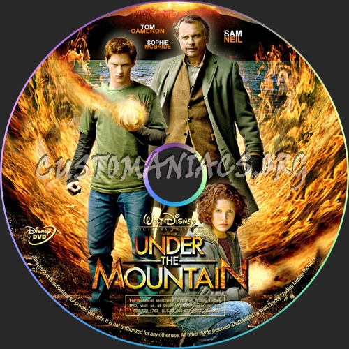 Under the Mountain dvd label