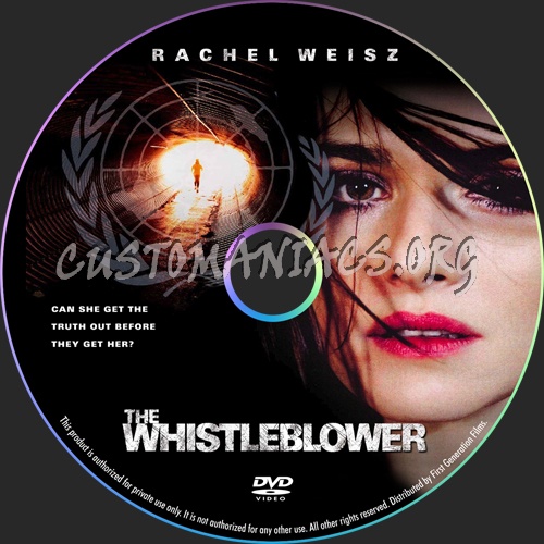 The Whistleblower dvd label