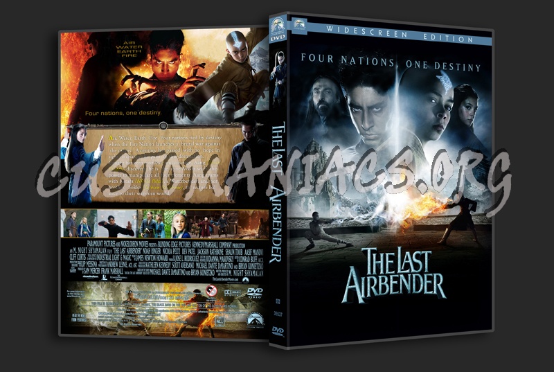 The Last Airbender dvd cover