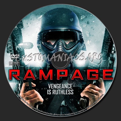 Rampage dvd label