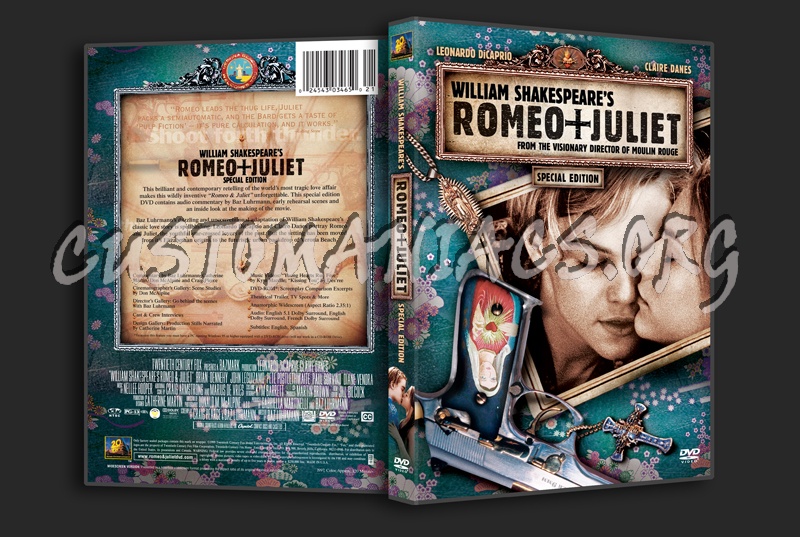 Romeo + Juliet dvd cover