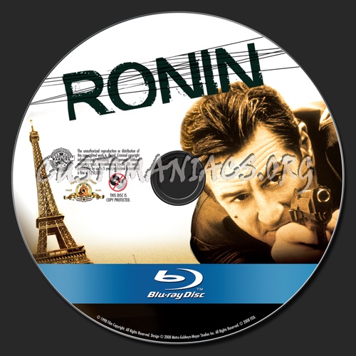 Ronin blu-ray label