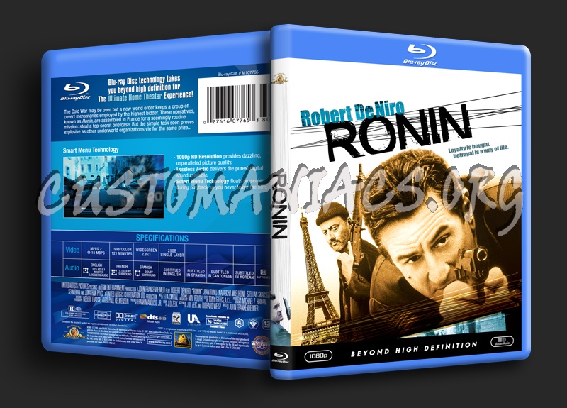 Ronin blu-ray cover