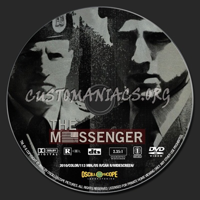 The Messenger dvd label