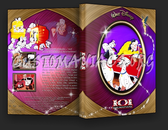 101 Dalmatians dvd cover