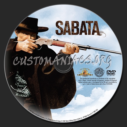Sabata dvd label