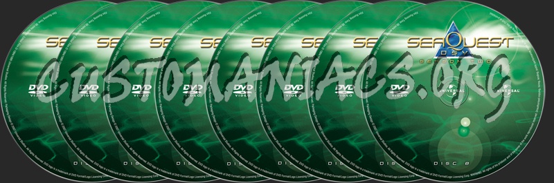 Seaquest DSV Season 2 dvd label