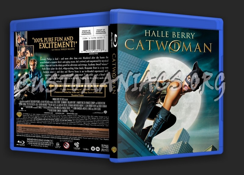 Catwoman blu-ray cover