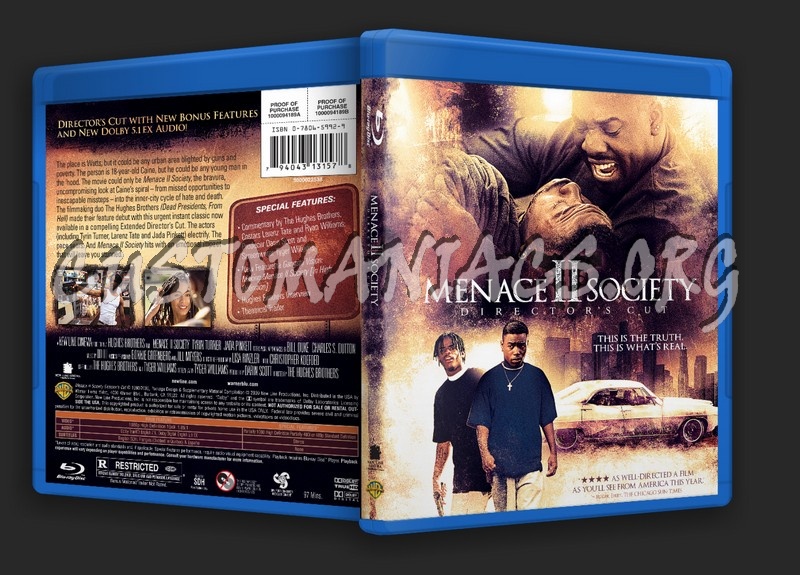 Menace II Society blu-ray cover