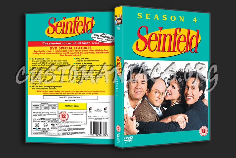 Seinfeld Season 4 dvd cover