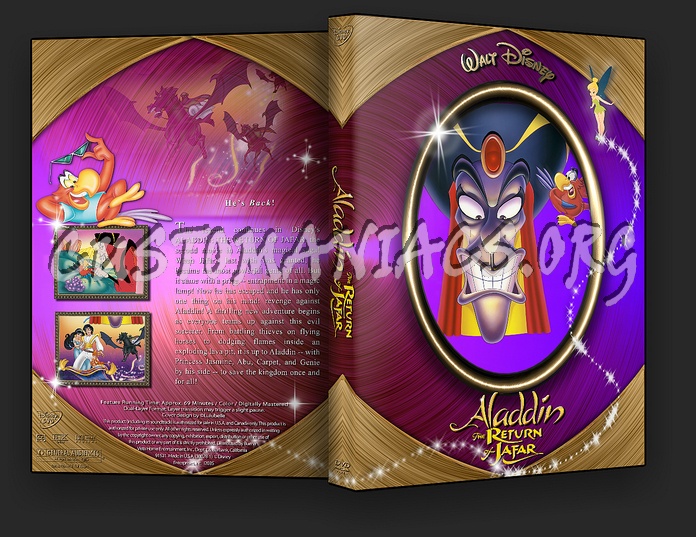 Aladdin Return of Jafar dvd cover