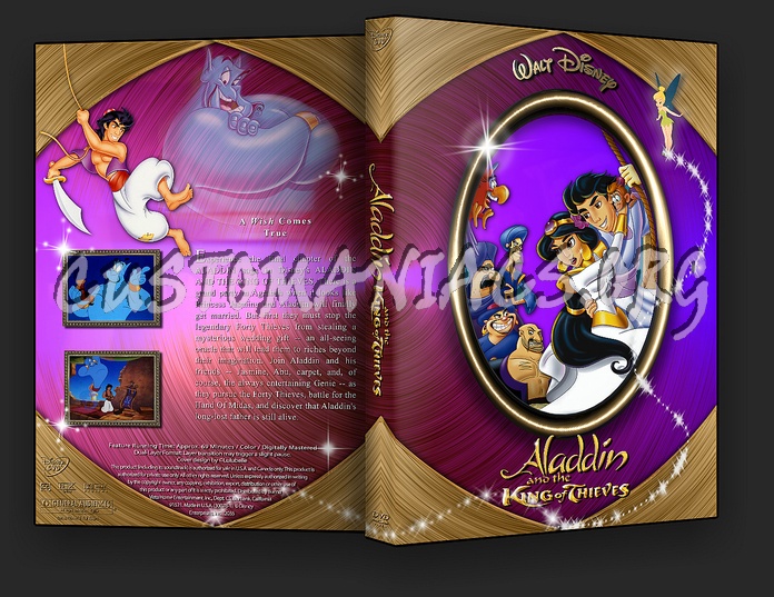 Aladdin King of Thieves dvd cover